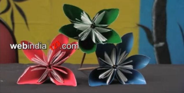 Origami Kusudama Flowers