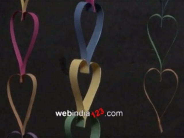 Heart Paper Chain