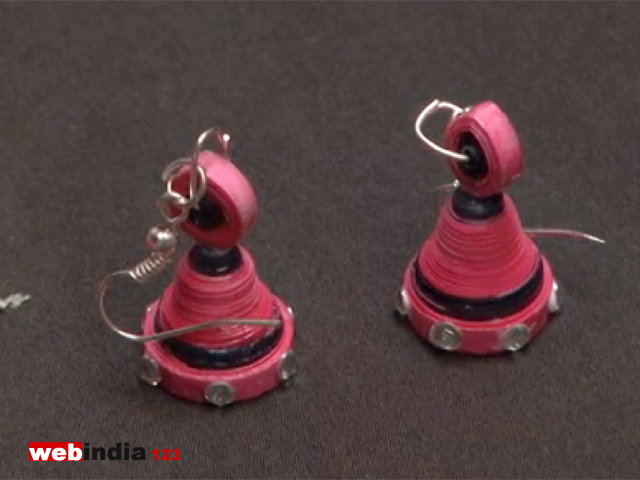 Quilled Jhumkas