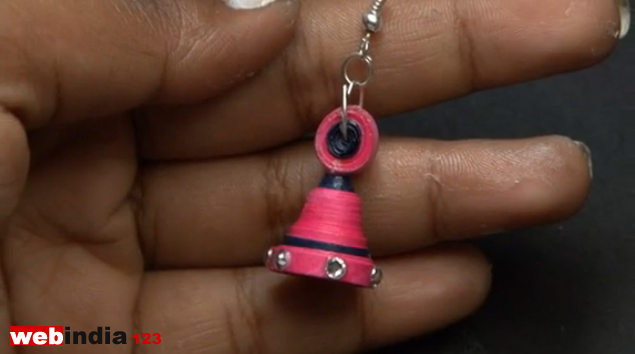 Quilled Jhumkas