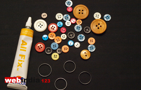 Buttons of Different Color
