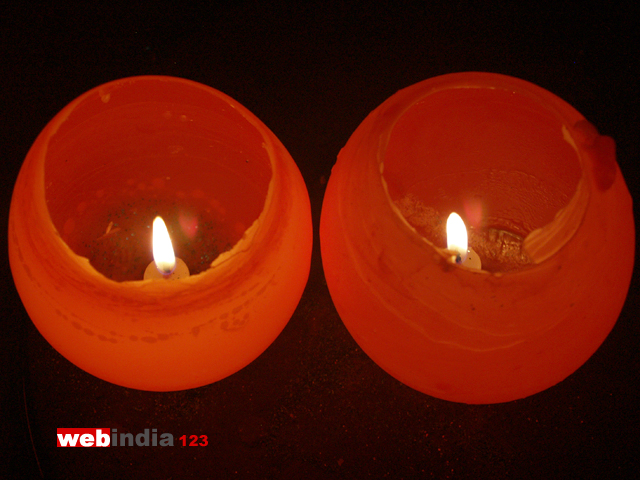 Wax Candle Holder