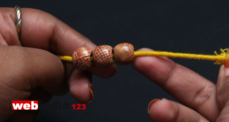 wooden beads