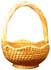 Woven Cane Mandir Basket