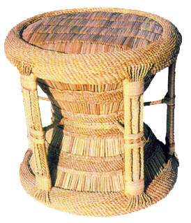Crafts of Manipur Cane Bamboo Kouna Moorah Indian Handicrafts