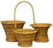 Cane Bucket Basket