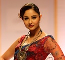 A+model+displays+the+creation+by+designer+Pallavi+Jaikishan+during+the+Aamby+Valley+India+Bridal+Fashion+Week+%28IBFW%29+2013