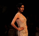 A+model+displays+the+creation+by+designer+Falguni+%26+Shane+Peacock+during+the+Aamby+Valley+India+Bridal+Fashion+Week+%28IBFW%29+2013%2C+in+Mumbai%2C+India+on+December+1%2C+2013%2E+