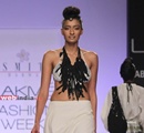 A+model+displays+creation+of+fashion+designer+Asmita+Marwa+during+the+Lakme+Fashion+Week+%28LFW%29+Summer%2F+Resort+2014+in+Mumbai%2C+India+on+March+13%2C+2014%2E+