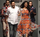 Fashion+designer+Sayantan+Sarkar+with+Bengali+film+actor+Paoli+Dam+during+his+show+at+the+Lakme+Fashion+Week+%28LFW%29+Summer%2F+Resort+2014+in+Mumbai%2C+India+on+March+14%2C+2014%2E+