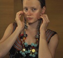 Russian+model+Anastasia+Kuznetsova+checks+herself+in+a+mirror+during+fittings+ahead+of+the+Lakme+Fashion+Week+Winter%2FFestive+2013%2C+in+Mumbai%2C+India+on+August+19%2C+2013%2E+The+international+ramp+model+has+walked+the+runway+for+international+designers+such+as+