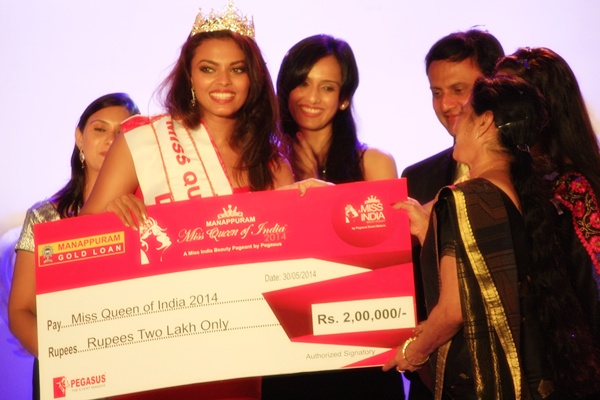Manappuram+Miss+Queen+of+India+2014
