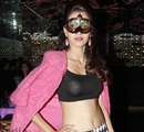 Model+walks+the+ramp+during+the+Masquerade+Ball+fashion+show+displaying+the+collection+of+designer+Shouger+Merchant+in+Mumbai%2C+India+on+May+31%2C+2013%2E+