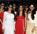 Fashion+designer+Shouger+Merchant+with+models+walk+the+ramp+during+the+Masquerade+Ball+fashion+show+to+display+her+collection+in+Mumbai%2C+India+on+May+31%2C+2013