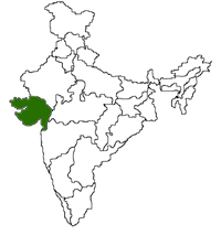 Gujarat map