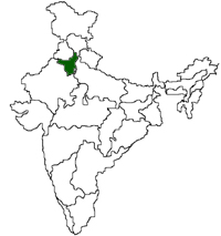 Haryana map