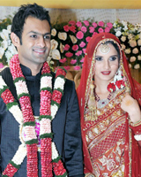 Sania Mirza and Shoaib Malik