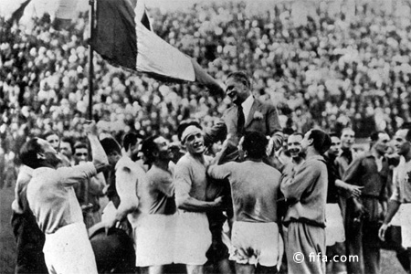 Italy celebrates their first victory amidst controversies