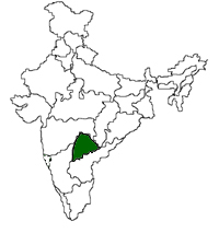 Telangana map