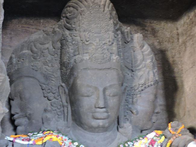 Mahesh Murti Shiva, Elephanta caves, Mumbai