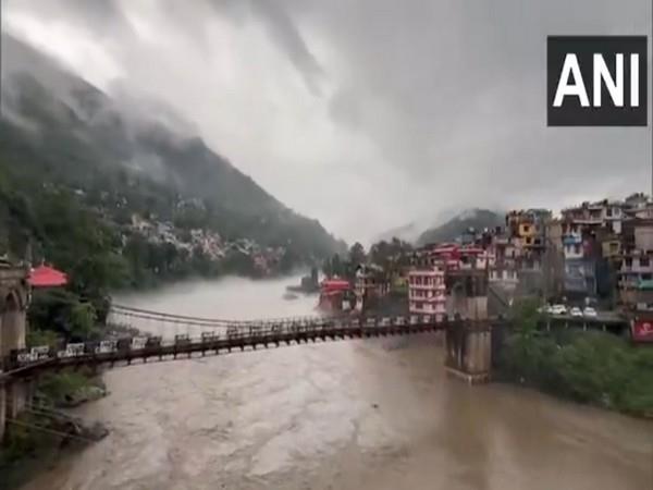 Red alert issued in Mandi district of Himachal Pradesh, Beas river flooded after heavy rainfall