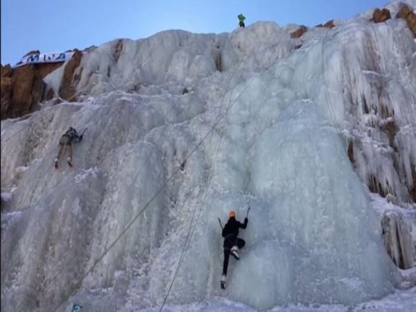 Ladakh Mountaineering Association organises Ice Climbing festival at Gangles Village